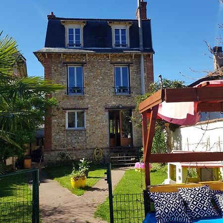 2 Chambres D 'Hotes Chez Un Particulier Avec Piscine Saint-Leu-la-Foret Bagian luar foto