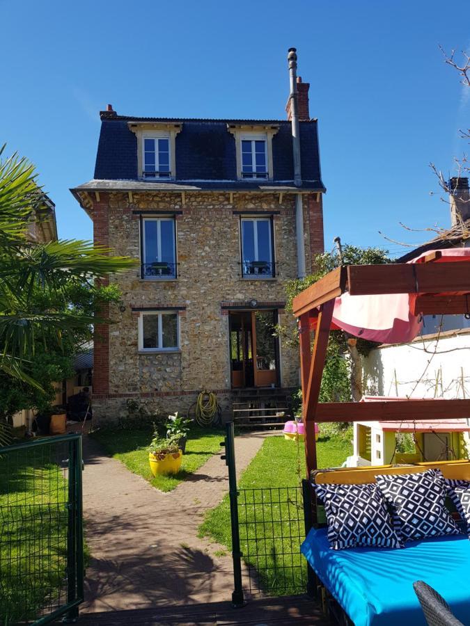 2 Chambres D 'Hotes Chez Un Particulier Avec Piscine Saint-Leu-la-Foret Bagian luar foto